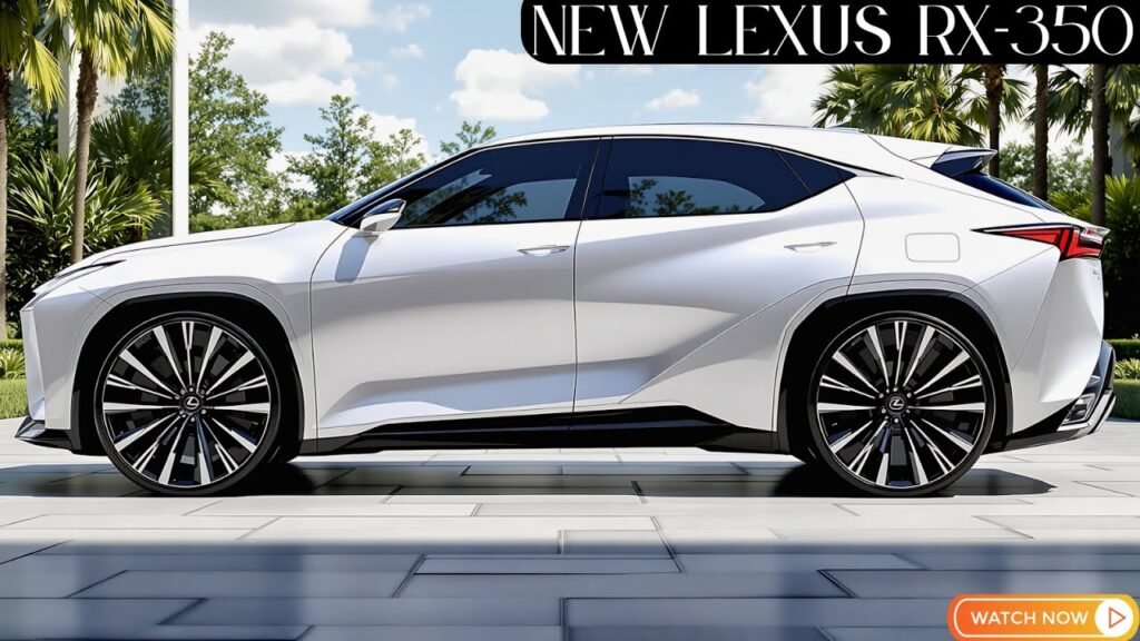 Lexus RX 350 2026 Launch